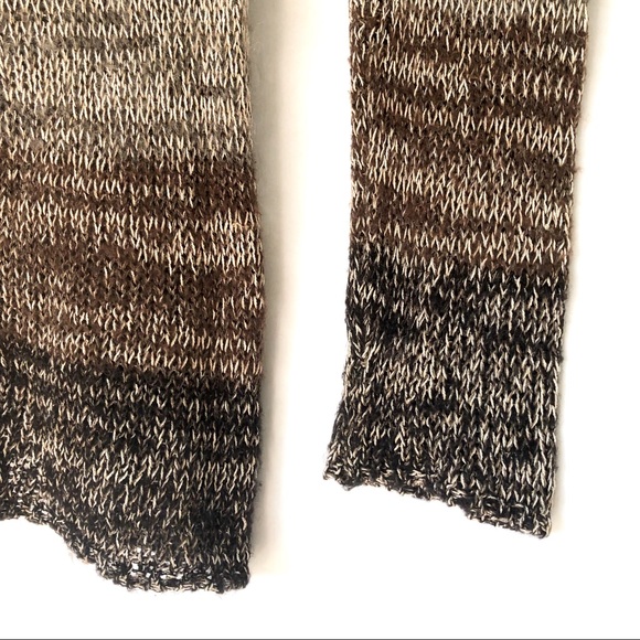 Coldwater Creek Linen Tweed Space Dyed Knit Sweater Large - Picture 4 of 16